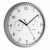 Analoge Wanduhr mit Thermometer und Hygrometer