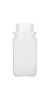 PE-HD-WH-Vierkantflaschen 250 ml o.SV natur, VE=273