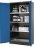 Chemikalienschrank CS-Classic 1055 x 520 x 1950 mm (BxTxH), Fl&uuml;gelt&uuml;ren RAL 5010, 3 Fachb&ouml;den,