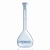 Messkolben, Boro 3.3, Klasse A, blau graduiert