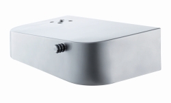 Aufklappbare Giebelhauben f&uuml;r Badgef&auml;&szlig;e, Edelstahl