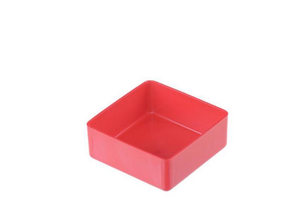 Einsatzboxen 54x54x23 mm rot, PS, VE=200