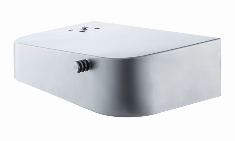 Aufklappbare Giebelhauben für Badgefäße, Edelstahl