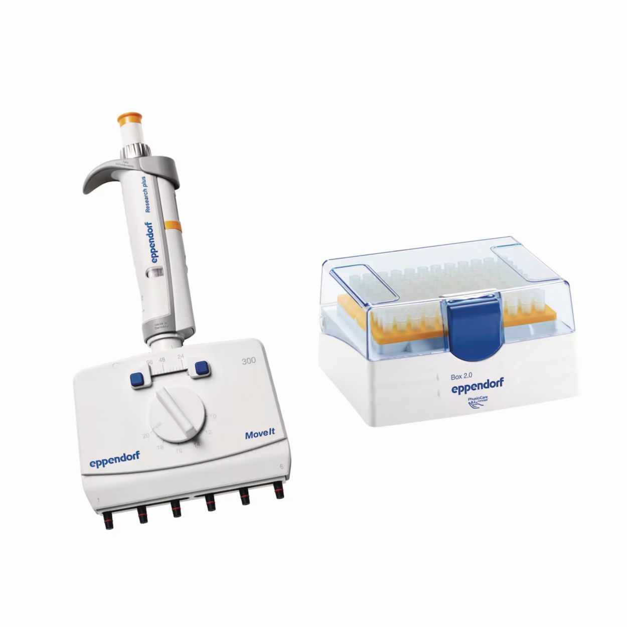 Mehrkanalpipetten Eppendorf Research<sup>®</sup> plus Move It<sup>®</sup>