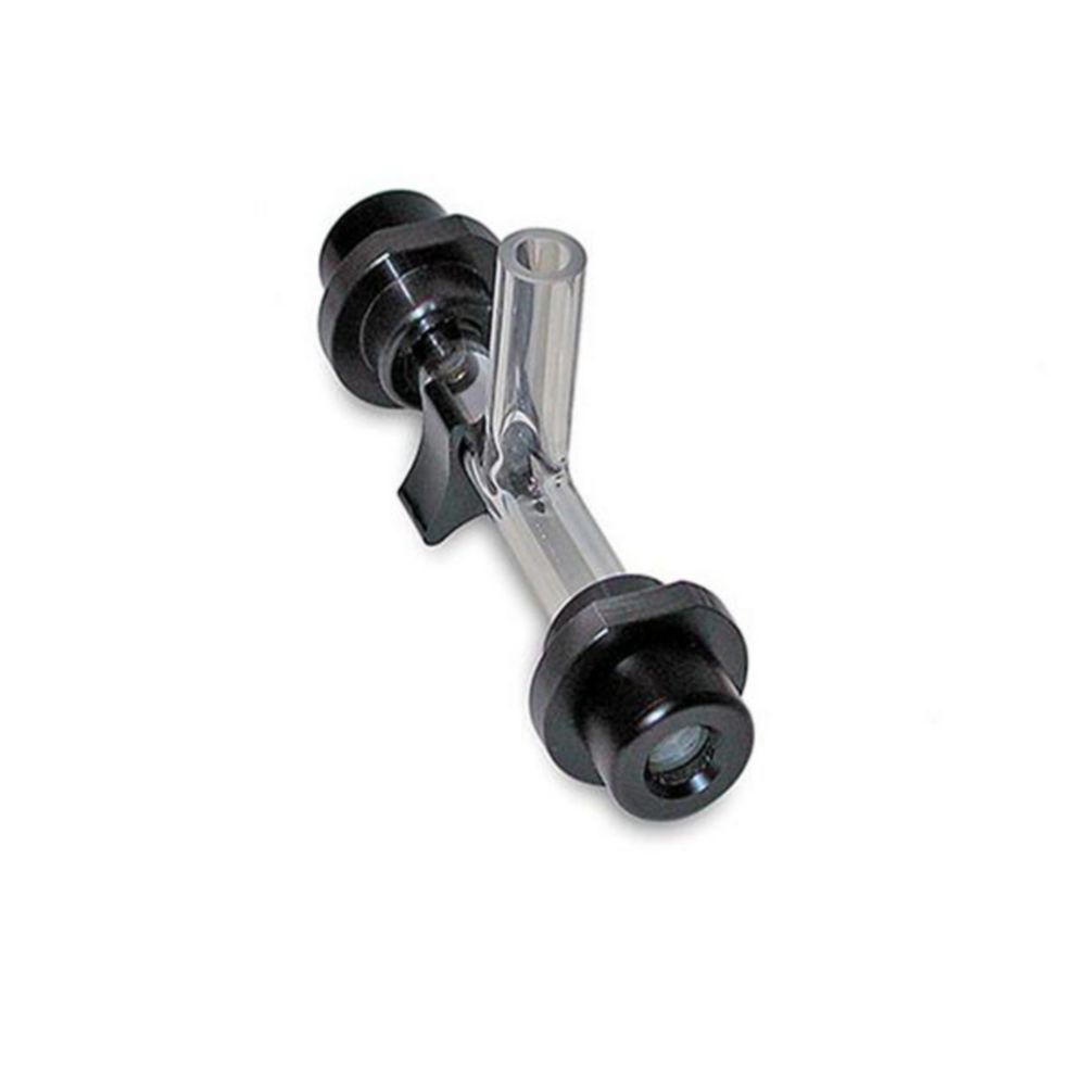 Polarimeterr&ouml;hre, mittlere F&uuml;llung, Glas mittlerer Arm: L&auml;nge 100 mm