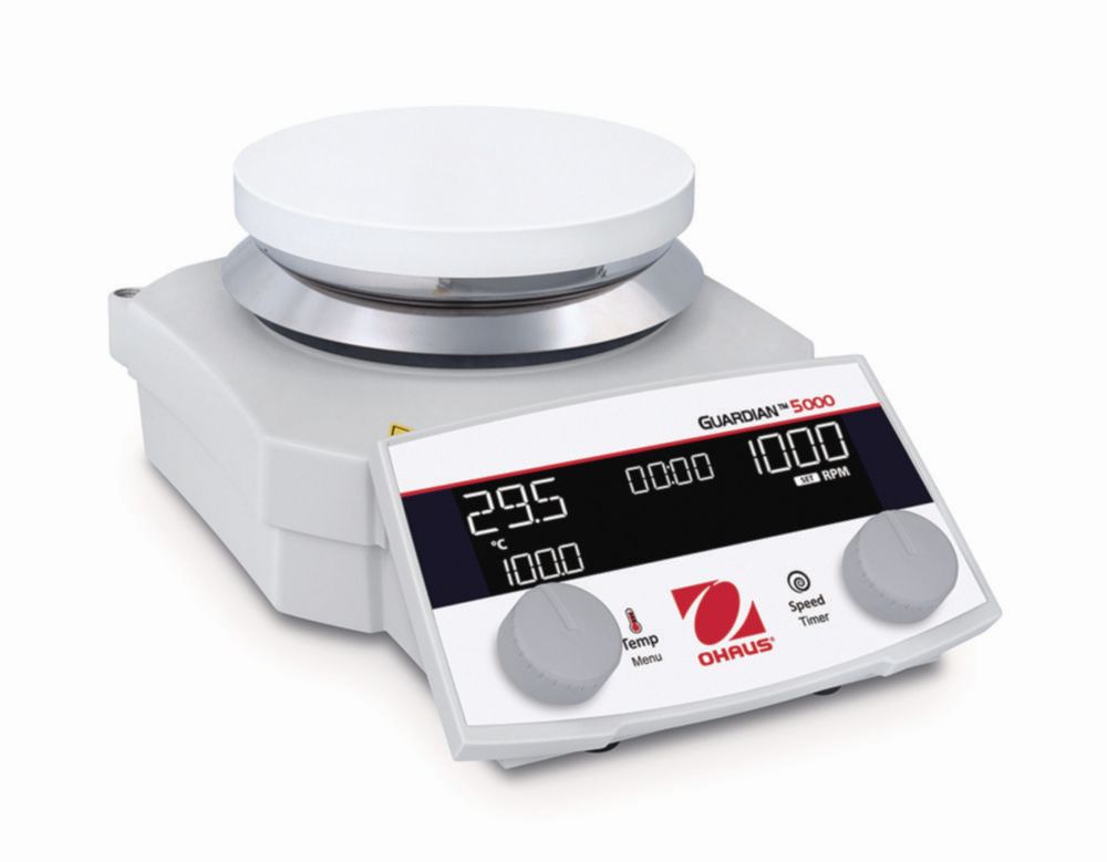 Heizplattenrührer Guardian™ 5000, mit runder Deckplatte