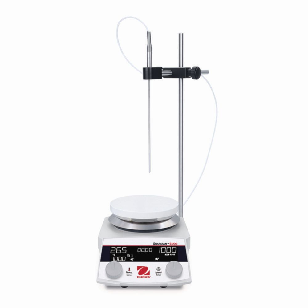 Heizplattenrührer Guardian™ 5000, mit runder Deckplatte, Set