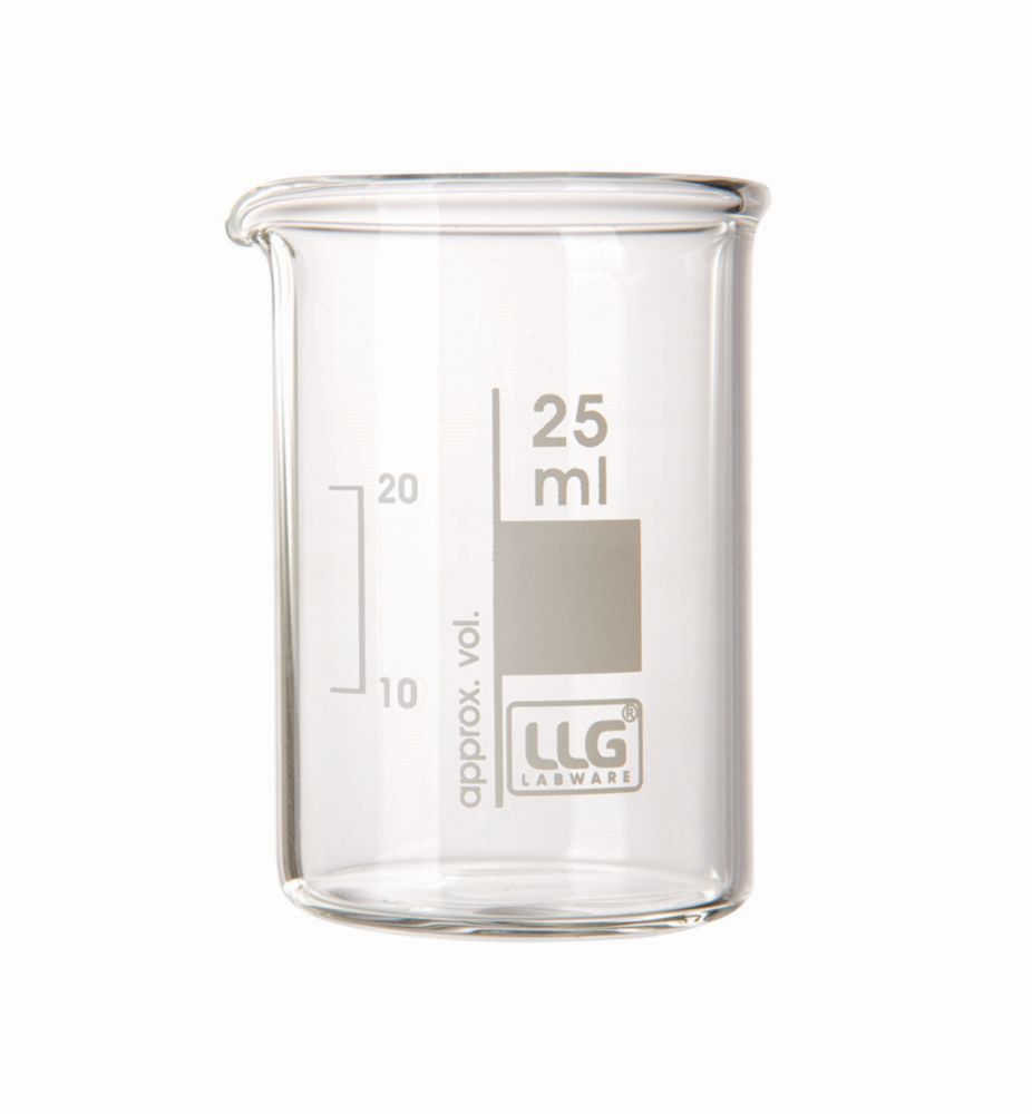 Becherglas, Borosilikatglas 3.3, niedrige Form