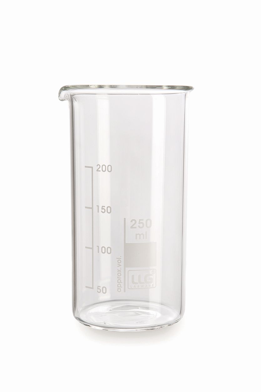 Becherglas, Borosilikatglas 3.3, hohe Form