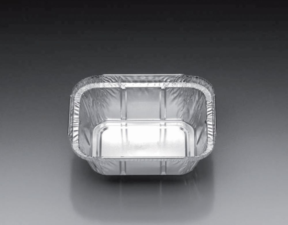 Alubehälter, rechteckig, mit Deckel