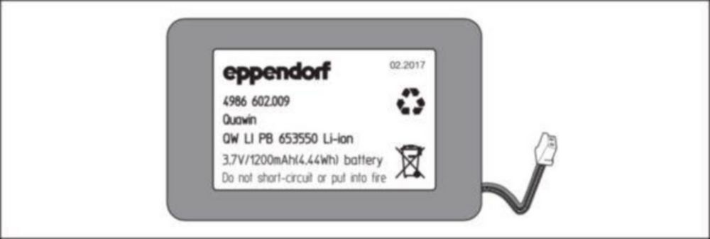 Lithium-Ionen-Akku, für Multipette® E3/E3x und Multipette (X)stream
