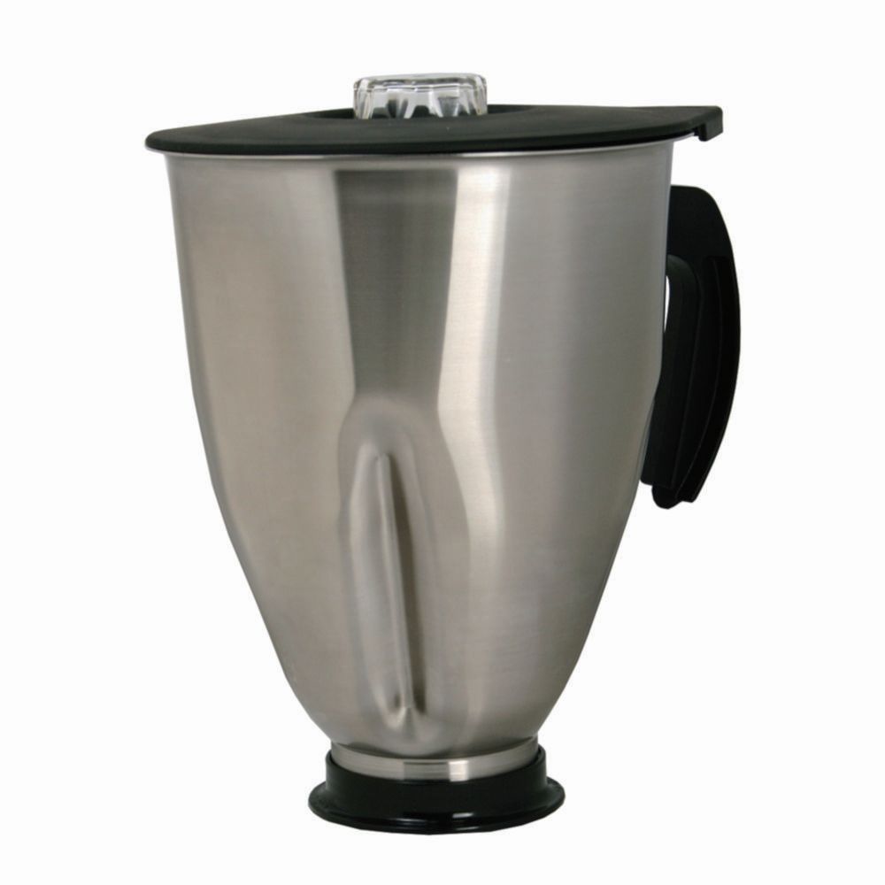 Mixaufsätze mit Deckel für Labormixer MICROTRON<sup>®</sup>, Edelstahl