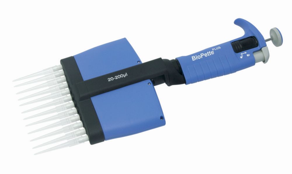 Mehrkanal-Mikroliterpipetten BioPette™ Plus, variabel