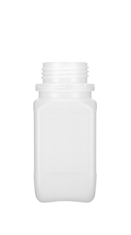 PE-HD-WH-Vierkantflaschen 250 ml o.SV natur, VE=273