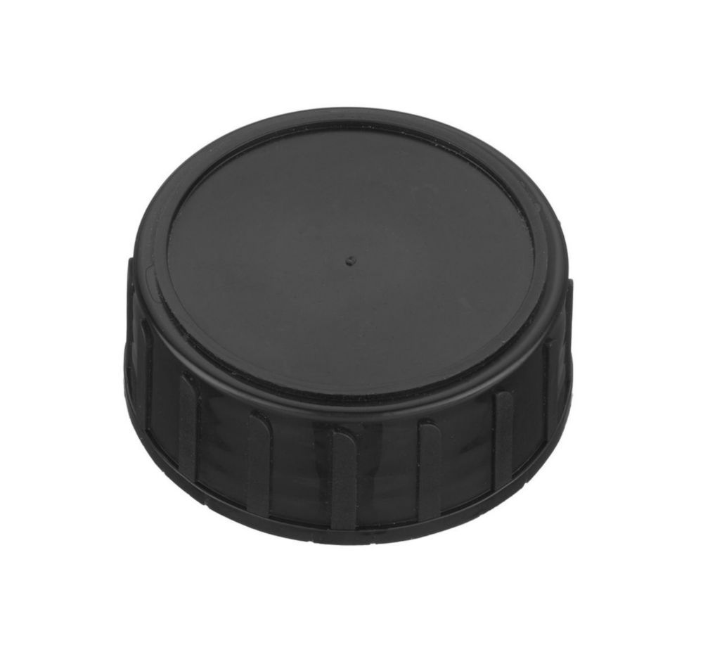 Schraub-Verschlüsse, PP schwarz, mit Schaumeinlage, für 100 ml Flaschen, VE=100