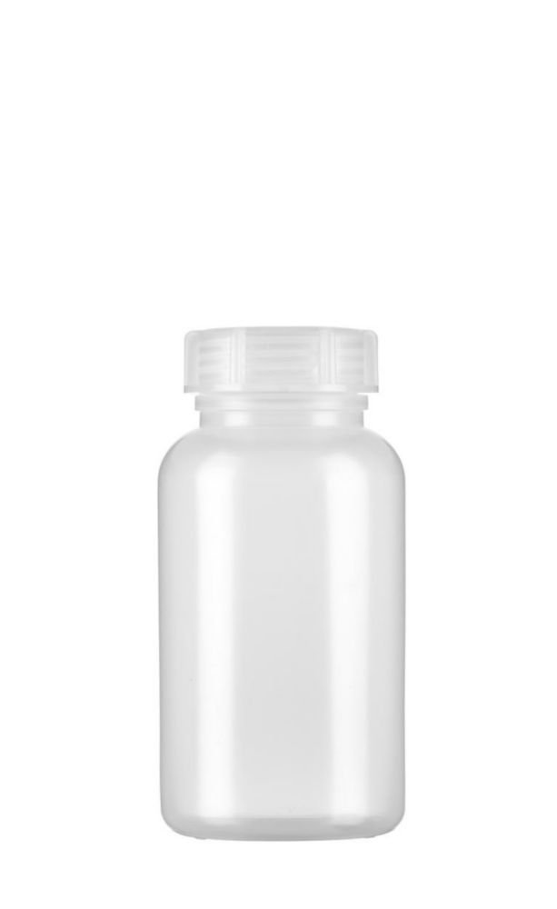 PE-LD-Weithalsflaschen 500 ml naturfarben, mit Verschluß VE=130