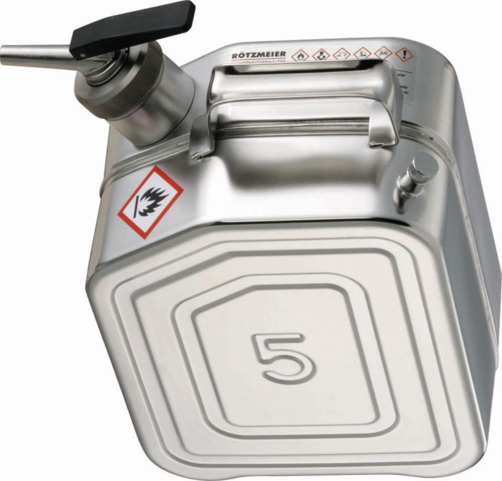 Sicherheitskanister 1 Ltr. mit Zapfhahn, separater Belüftung 130x200x310mm