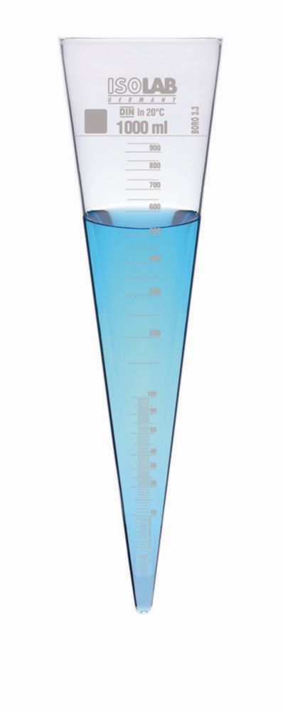 Sedimentiergefäße nach Imhoff, Borosilikatglas 3.3