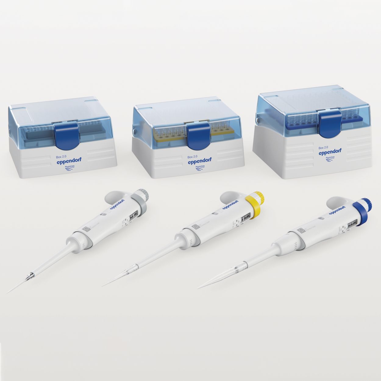 Einkanal-Mikroliterpipetten Research<sup>&reg;</sup> 3 neo, 3er-Pack, Option 1