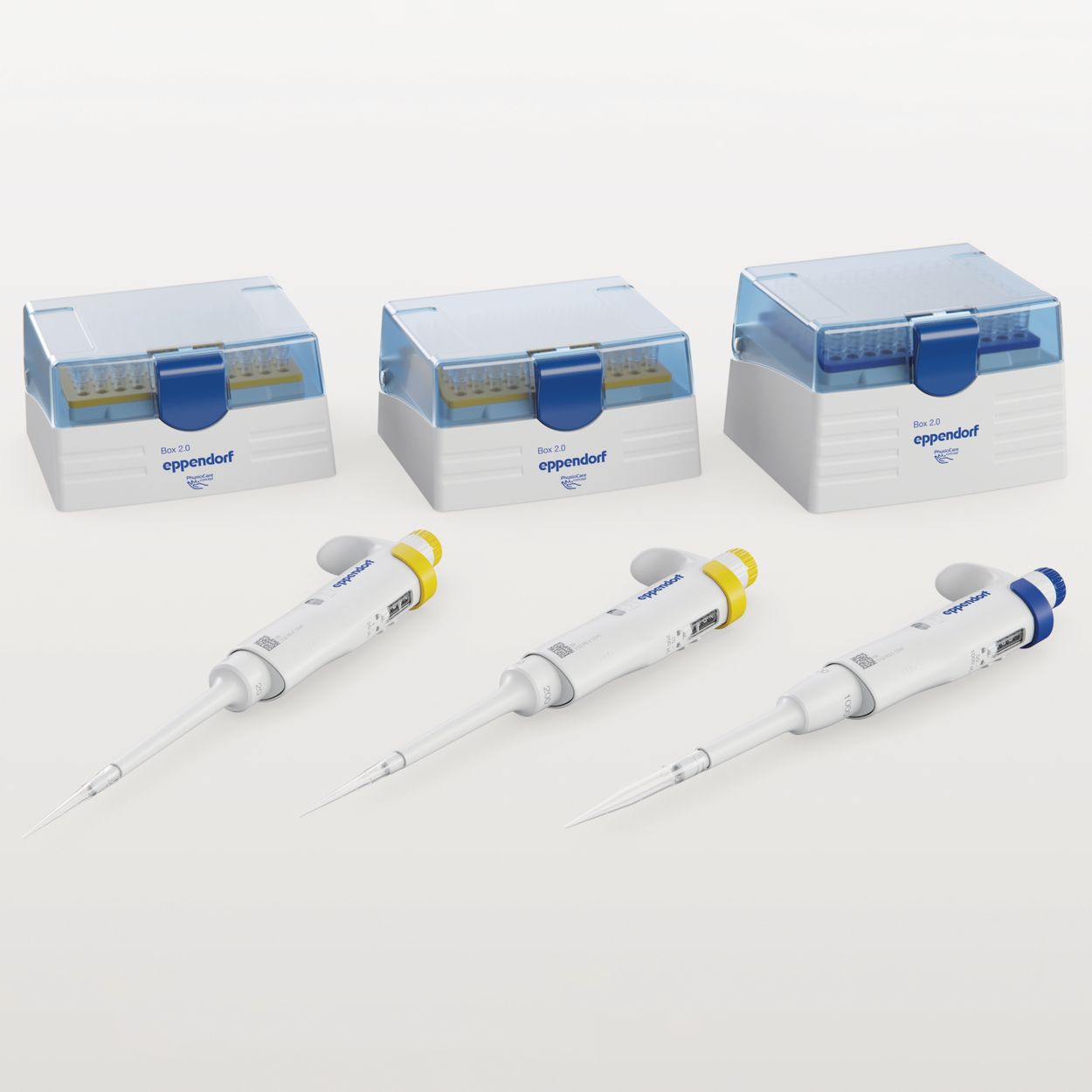 Einkanal-Mikroliterpipetten Research<sup>&reg;</sup> 3 neo, 3er-Pack, Option 2