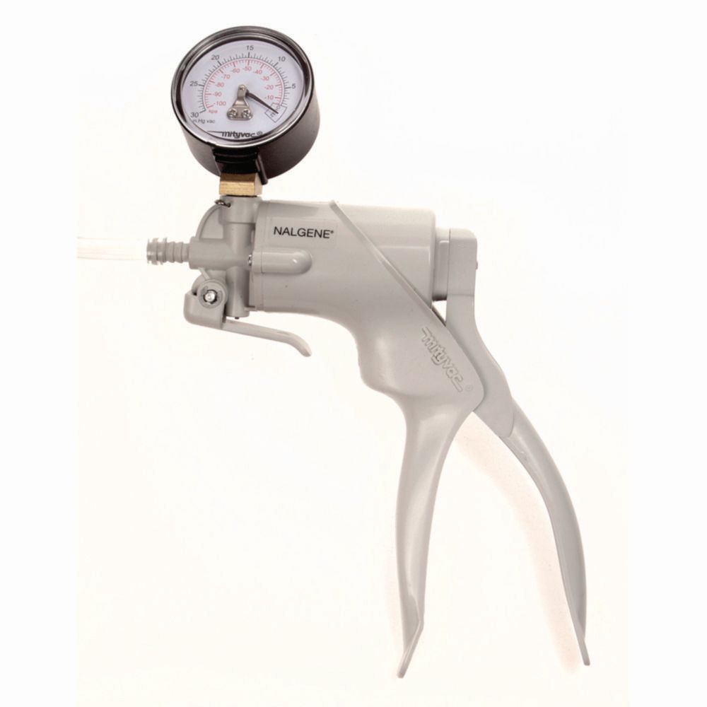 Hand-Vakuumpumpen Nalgene™, mit Manometer.