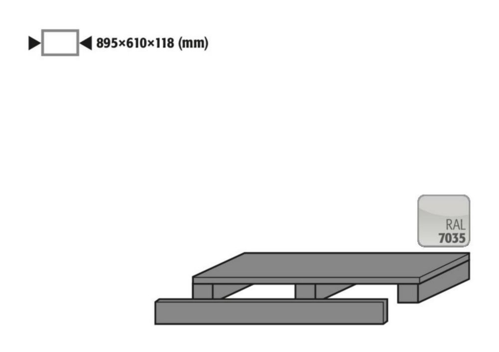 Sockel, dauerunterfahrbar Höhe 118mm, für VBF/VBFT196.90