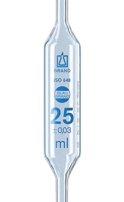 Vollpipetten, AR-Glas<sup>®</sup>, Klasse AS, 1 Marke, blau graduiert