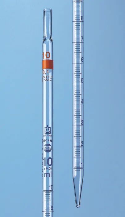Messpipetten mit völligem Ablauf, AR-glas<sup>®</sup>, Klasse AS, blau graduiert, Typ 2