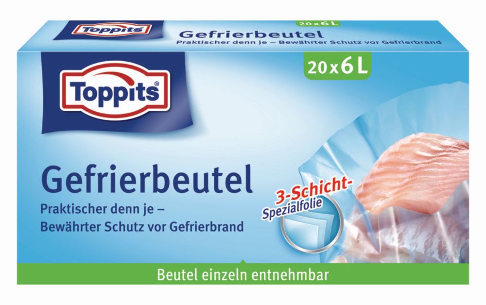 Gefrierbeutel mit Standboden