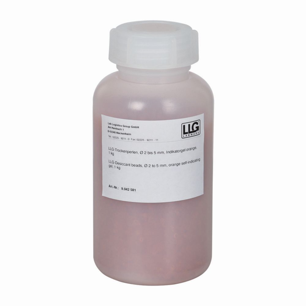 Trockenmittel Silikagel, mit Farbindikator