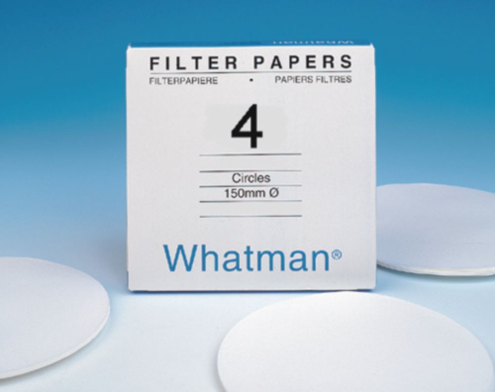 Filtrierpapiere Typ 4, qualitativ, Rundfilter