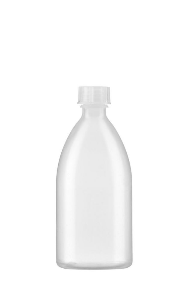 PE-LD-Enghalsflaschen 200 ml naturfarben, mit Verschluß, VE=10