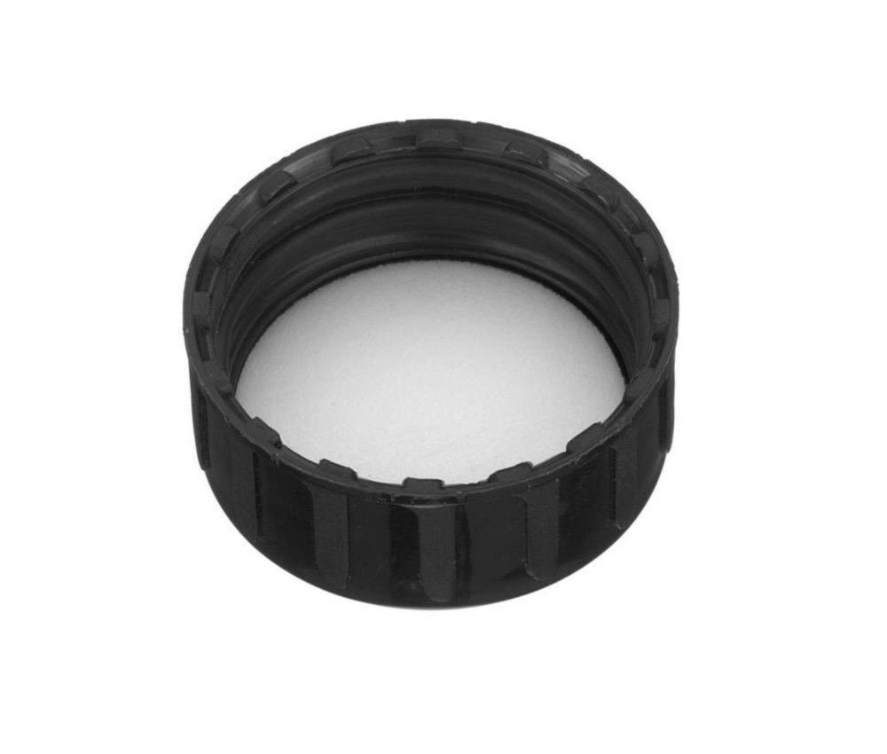 Verschlüsse f. WH-Behälter 54mm ID. schwarz, VE=100