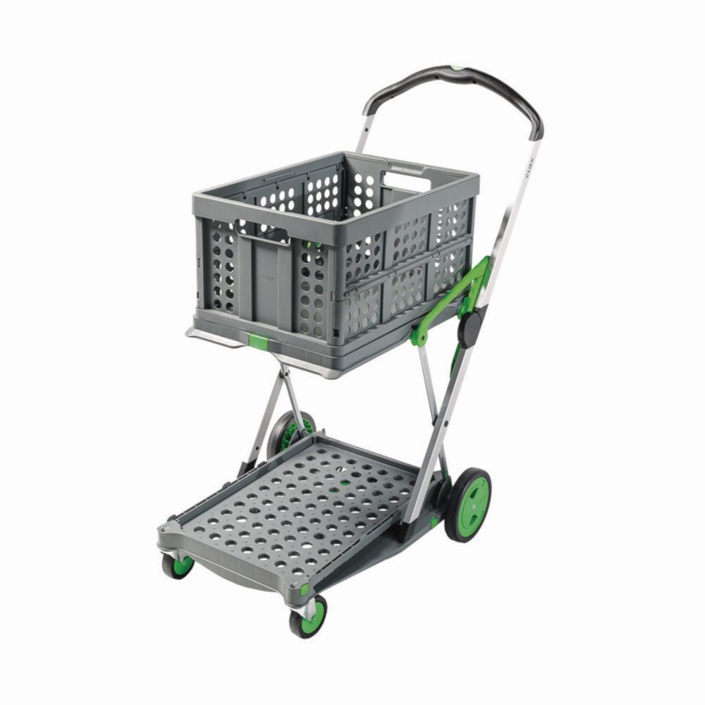 Clax Laborwagen Transportwagen Klappmobil inkl. Klappbox