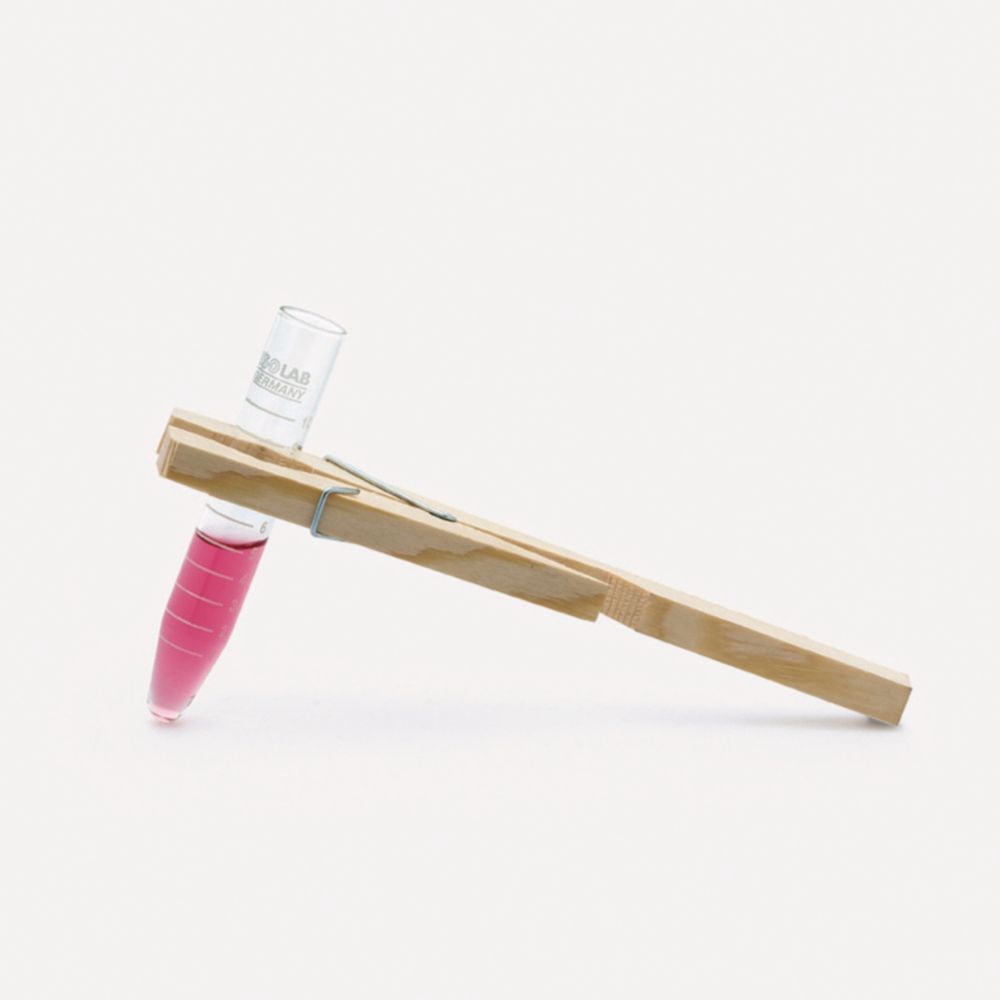 Reagenzglashalter Holz