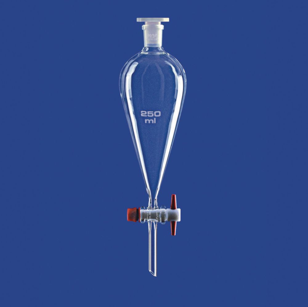 Scheidetrichter nach Squibb, Borosilikatglas 3.3