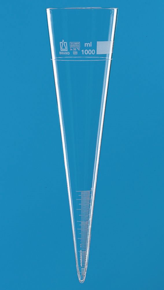 Sedimentiergefäße nach Imhoff, Borosilikatglas 3.3.