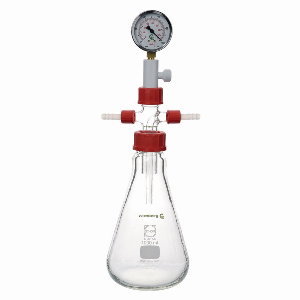 Woulff'sche Flaschen, DURAN<sup>®</sup>, Erlenmeyer-Form