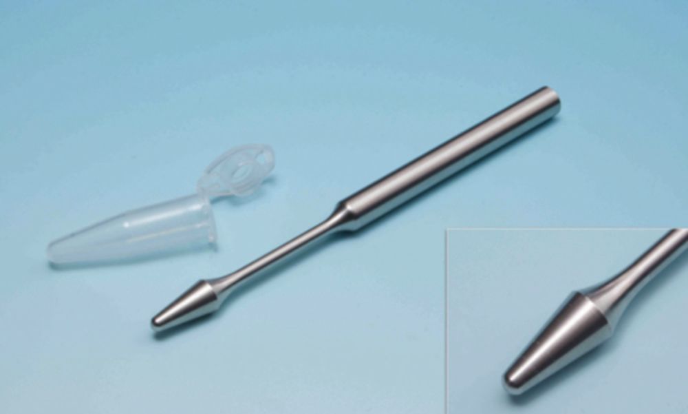 Mikropistille, Edelstahl