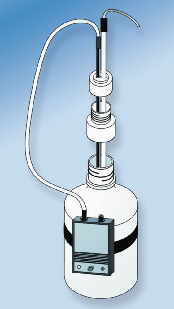 Reagenzienwächter RW300 für Säuren und Laugen