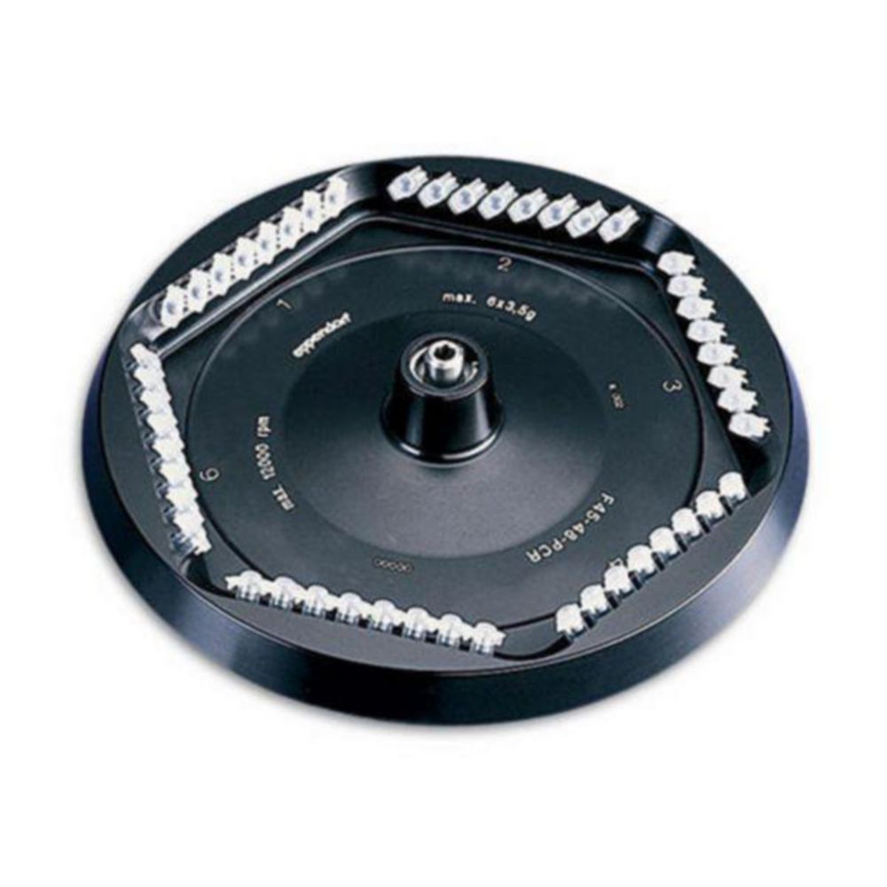 Festwinkelrotor F-45-48-PCR für Zentrifugen 5804/5804 R, 5810/5810 R