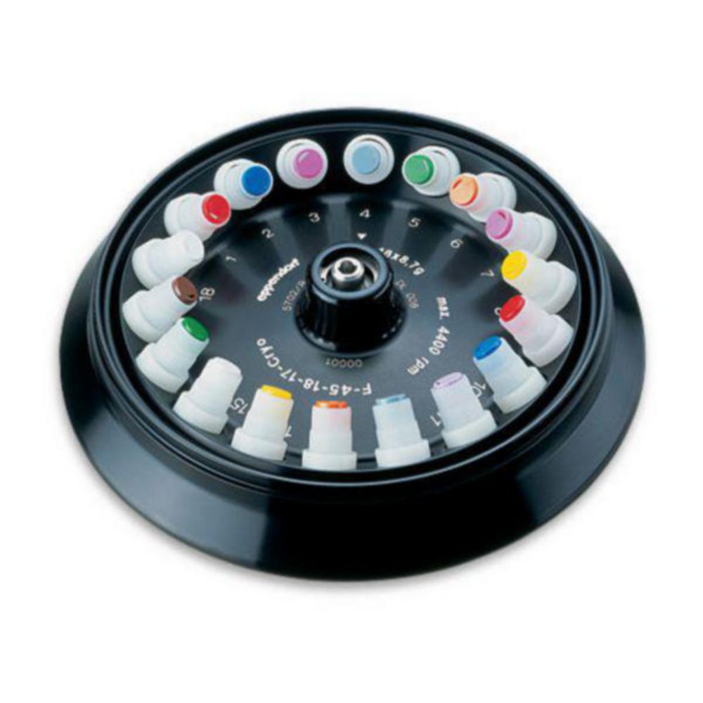 Festwinkelrotor F-45-18-17-Cryo für Zentrifugen 5702/5702 R/5702 RH