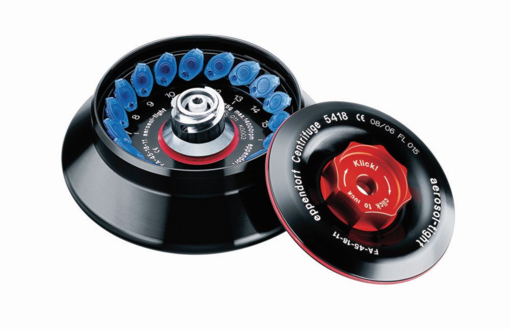 Festwinkelrotor FA-45-18-11 für Zentrifugen 5418/5418 R