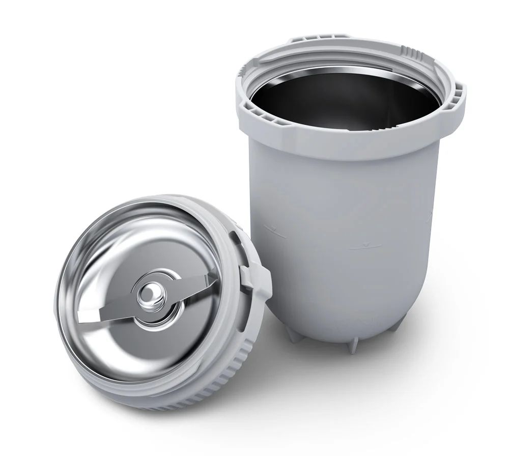 Mehrweg-Mahlbecher für Batch-Mühle Tube Mill control/Tube Mill 100 control