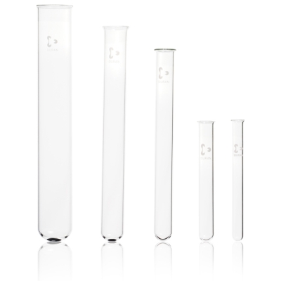 Reagenzgläser, DURAN<sup>®</sup>, starkwandig, mit Bördelrand