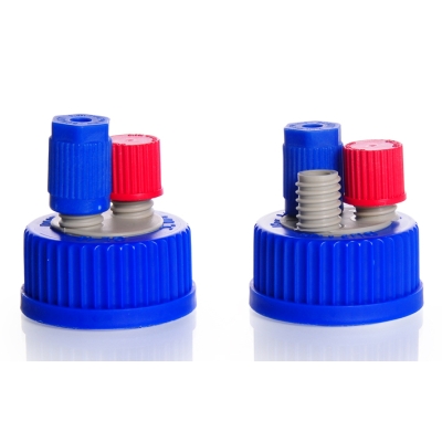 Flexible Anschluss-Systeme für DURAN<sup>®</sup> GL 45 Flaschen