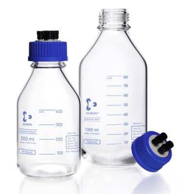 HPLC-Flasche DURAN<sup>®</sup> 4-Port Komplettsystem