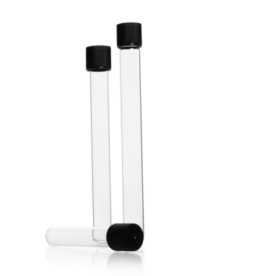 Einweg-Kulturröhrchen, Kalk-Natron-Glas, mit Schraubverschluss