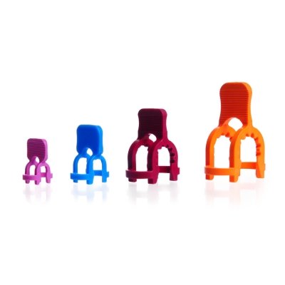 Schliffklemmen KECK, POM, für Kugelschliffe