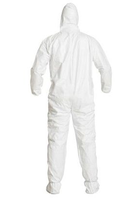 Einwegoverall Tyvek<sup>®</sup>IsoClean<sup>®</sup>, mit Kapuze, steril